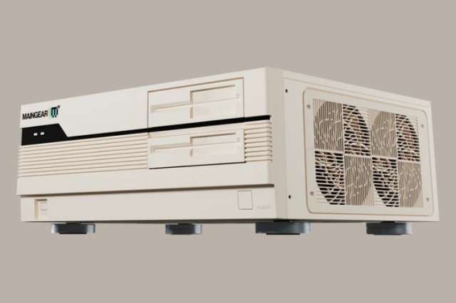 Готовый ПК Maingear Retro95 поставляется с винтажным корпусом 90-х годов2