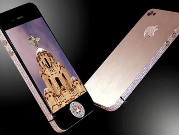 Stuart Hughes iPhone 4 Diamond Rose